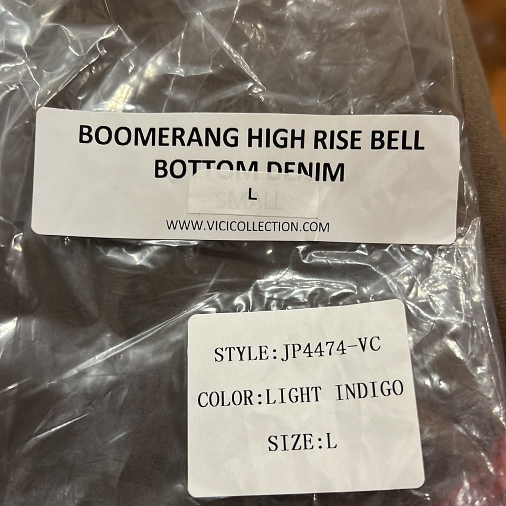 High Rise Bell Bottom Jeans - Picture 2 of 2
